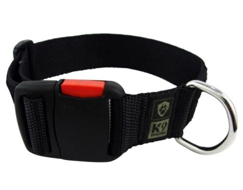 Hundehalsband mit ITW Nexus Halsband für mittlere und große Hunde Verstellbares (XL (45-65 cm)) von K9 Thorn