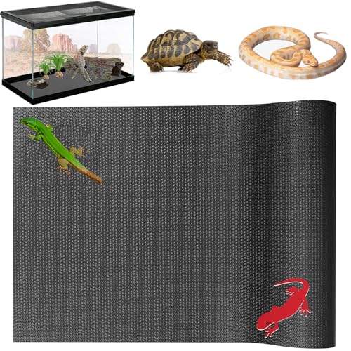 KABASI Reptilien-Substratauskleidung, Terrarienteppich, Bartagamen-Zubehör, nicht klebender Reptilienteppich, Reptilienbodenmatte, Bettwäsche für Leopardengecko, Schlange, Eidechse, Schildkröte, 45 x KABASI Reptilien-Substratauskleidung, Terrarienteppich, Bartagamen-Zubehör, nicht klebender Reptilienteppich, Reptilienbodenmatte, Bettwäsche für Leopardengecko, Schlange, Eidechse, Schildkröte, 45 x von KABASI