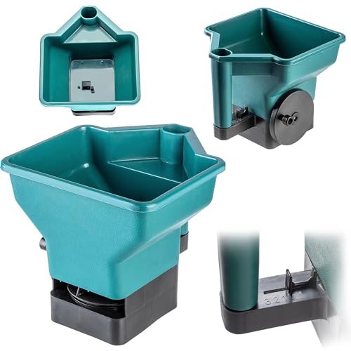 KADAX Handstreuer 3L, Düngerstreuer für Ausbringen von Rasendünger, Rasensamen, Rasenkalk, Streusalz und Saatgut, Hand Streuer, universal Streugerät KADAX Handstreuer 3L, Düngerstreuer für Ausbringen von Rasendünger, Rasensamen, Rasenkalk, Streusalz und Saatgut, Hand Streuer, universal Streugerät von KADAX