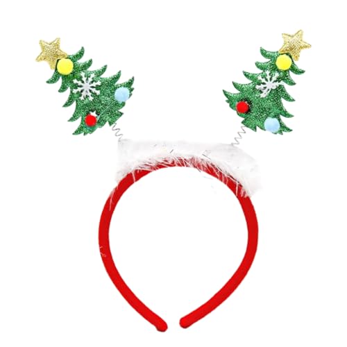 KADSXIYA Weihnachts-Pailletten-Kopfschmuck, Festival, dekoratives Stirnband, Motto-Party-Zubehör von KADSXIYA