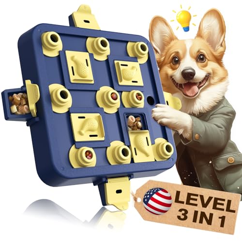 KADTC Hund Puzzle Spielzeug Hunde Gehirn Stimulation geistig anregend Educationa Spielzeug Welpe behandeln Futterspender aggressiven Kauer DE KADTC Hund Puzzle Spielzeug Hunde Gehirn Stimulation geistig anregend Educationa Spielzeug Welpe behandeln Futterspender aggressiven Kauer DE von KADTC