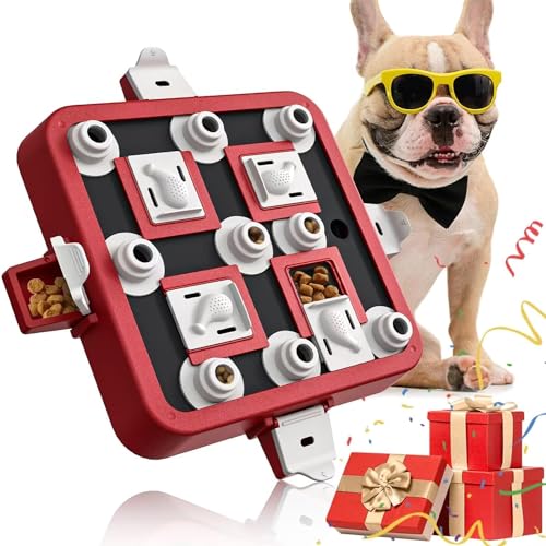 KADTC Hunde-Puzzle-Spielzeug für kleine/mittelgroße/große Hunde, geistige Stimulation, Langeweile, Busters, Welpen, Gehirnspielzeug, beschäftigt, Anreicherung, Puzzles, Futterspender, Futtermittel, von KADTC