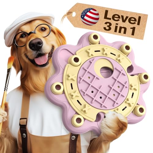 KADTC Hundepuzzle Spielzeug Gehirnstimulation geistig stimulierendes Spielzeug Anfänger Welpen Leckerli Futterspender Fortgeschrittene Level 3 2 1 Interaktive Spiele für kleinemittelgroßegroße KADTC Hundepuzzle Spielzeug Gehirnstimulation geistig stimulierendes Spielzeug Anfänger Welpen Leckerli Futterspender Fortgeschrittene Level 3 2 1 Interaktive Spiele für kleinemittelgroßegroße von KADTC