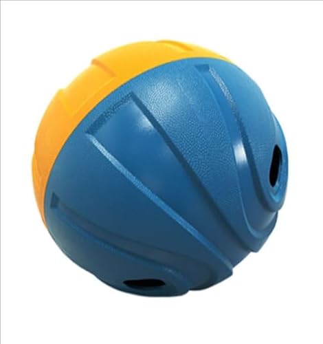KADTC Leckerli-Ball für Hunde - einstellbare Geschwindigkeit der Futterausgabe - Basketball-Spielzeug für Welpen - Denkspiel für mittelgroße/große/extrem große Hunde DE KADTC Leckerli-Ball für Hunde - einstellbare Geschwindigkeit der Futterausgabe - Basketball-Spielzeug für Welpen - Denkspiel für mittelgroße/große/extrem große Hunde DE von KADTC