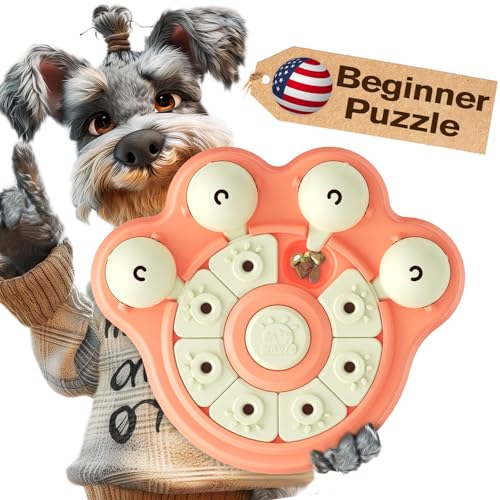 KADTC Spielzeug für Anfänger, Denkspiel, Welpen, interaktiv, geistige Stimulation, Level 1, Puzzle, Futter, Spender FR KADTC Spielzeug für Anfänger, Denkspiel, Welpen, interaktiv, geistige Stimulation, Level 1, Puzzle, Futter, Spender FR von KADTC