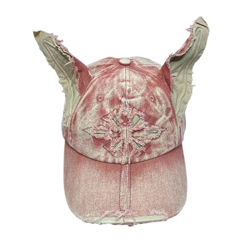Delessed Hundeohr Casquettes 2000er Jahre Cooler Baseballhut Atmungsaktiv Delessed Hundeohr Casquettes 2000er Jahre Cooler Baseballhut Atmungsaktiv von KAHDGSS
