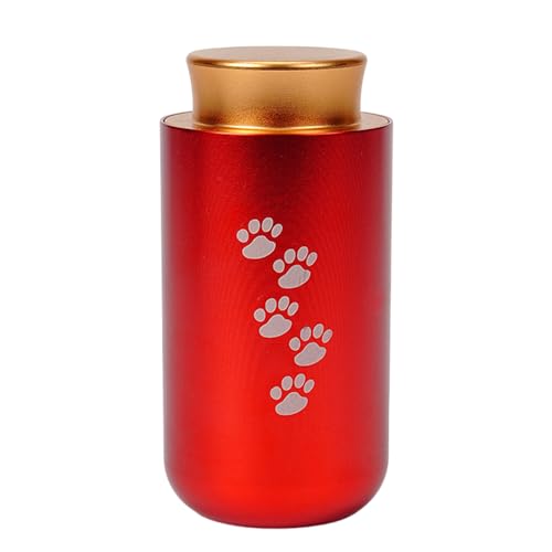 Einfache Sargasche Asche Jar Gefäß Asche Sarg Für Haustier Urne Schnitzerei Denkmal Kleines Jar Urnen Behälter Pet Storage Container von KAHDGSS