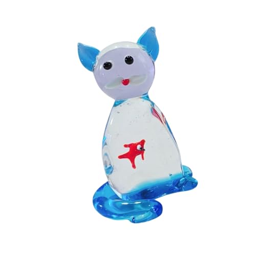 Glasfischtanks Figuren Sammlerstücke Figur Glasfischtanks Statue Für Home Office Schlafzimmer Aquarium Dekoration Tischplatte Herzstück Herzstück von KAHDGSS