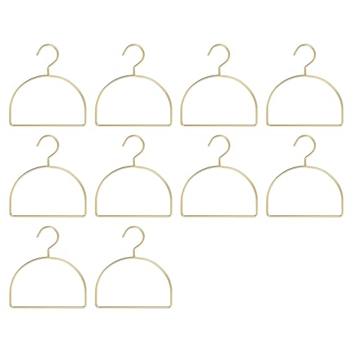 KAHDGSS 10 Pack Gold Haustier Kleidungssteine ​​Haustier Boutiquen Display Ständer Metallkleidung Für Zuhause Oder Ladengebrauch von KAHDGSS
