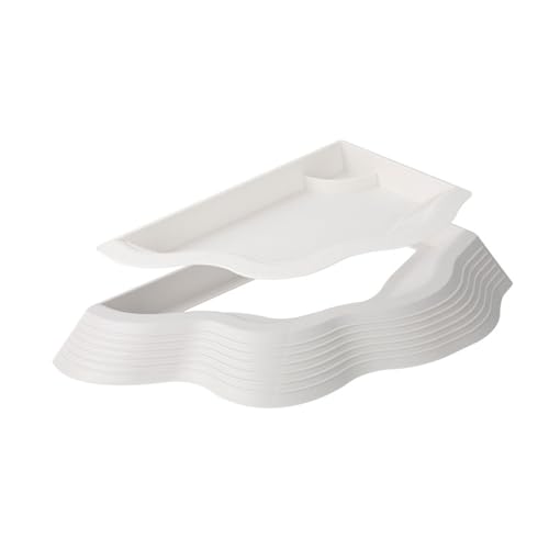 KAHDGSS Reptilien Lebensraum Split Feeder Bowl Für Schildkröten Abnehmbares ABS Schüssel Mit Fütterungswässerung Multi Use Und Einfache Wartung Amphibien Fütterung Und Trinkschale von KAHDGSS