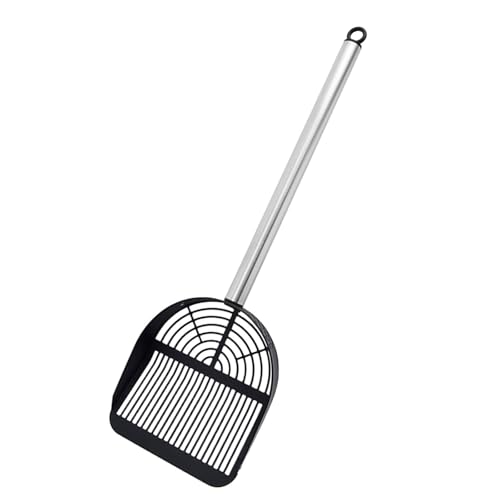 Katzenstreu Schaufel Glatte Metall Sifter Hollow Shovel Metallgriff Poop Sieben Kätzchen Kätzchen Langes Katzen Müll Katzenstreu Schaufel Glatte Metall Sifter Hollow Shovel Metallgriff Poop Sieben Kätzchen Kätzchen Langes Katzen Müll von KAHDGSS