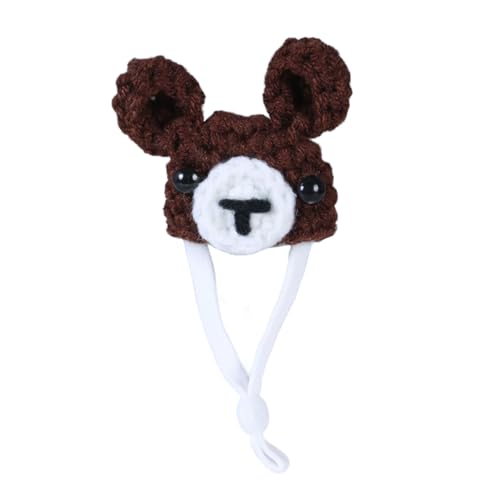 Kleines Animal Strickhut Für Hamster Bird Cosplay Kostümhut Verstellbarer Gurthäkeln Haustierhut Cartoon Kleines Animal Strickhut Für Hamster Bird Cosplay Kostümhut Verstellbarer Gurthäkeln Haustierhut Cartoon von KAHDGSS