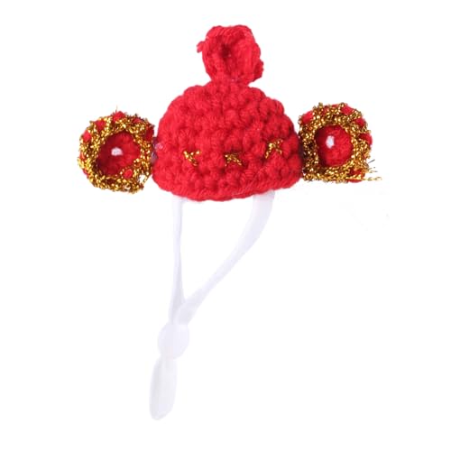 Kleines Animal Strickhut Für Hamster Bird Cosplay Kostümhut Verstellbarer Gurthäkeln Haustierhut Cartoon Kleines Animal Strickhut Für Hamster Bird Cosplay Kostümhut Verstellbarer Gurthäkeln Haustierhut Cartoon von KAHDGSS