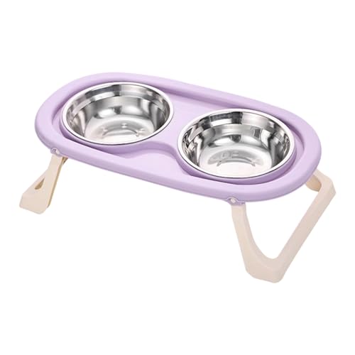 Pastellfarben Erhöhte Hundeberken Mit Verstellbarem Still Spritzsicherer Doppelschale Für Die Fütterung Verschüttet Proof Haustier Fütterungsschale Pastellfarben Erhöhte Hundeberken Mit Verstellbarem Still Spritzsicherer Doppelschale Für Die Fütterung Verschüttet Proof Haustier Fütterungsschale von KAHDGSS