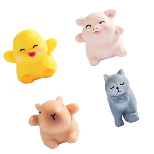 Tierfigur Mehrzweckfischschüssel Schreibtisch Dekorative Hangstatue Capybara Bag Charme von KAHDGSS