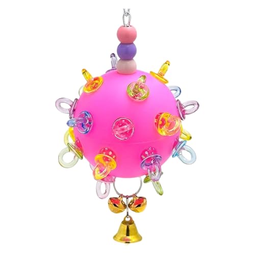 Vogelkauen Spielzeughänge Kette Zahne Ball Mit Glocken Für Papageien Langeweile Reduzieren Käfig Unterhaltungszubehör Hängende Vogelspielzeug Für Käfig Vogelkauen Spielzeughänge Kette Zahne Ball Mit Glocken Für Papageien Langeweile Reduzieren Käfig Unterhaltungszubehör Hängende Vogelspielzeug Für Käfig von KAHDGSS