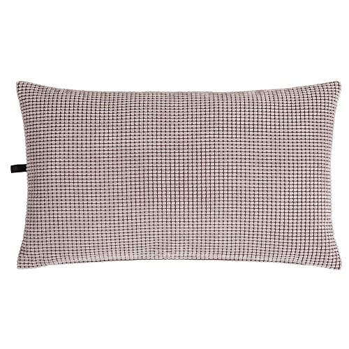 KAHU Hundebett beidseitig verwendbar • weiche Hundematte für Hunde und Katzen im Chenille Design • Hundekissen mit abnehmbaren u. waschbaren Flauschigen Bezug • Größe: 60 x 100 cm • Farbe: Grau/Braun von KAHU