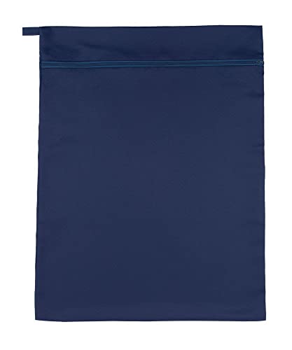 KAHU Waschbeutel für Haustier-Accessoires • robuster Wäschebeutel • Haustier-Wäschesack • Waschbeutel für Waschmaschine • Größe: 75 x 58 cm (Large) • Farbe: Blau von KAHU