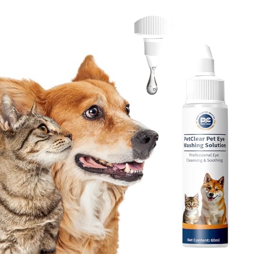 KAILE FREE STYLE Augenreiniger für Haustiere (60ml) Augenpflege für Hunde Entfernt Juckreiz & Reizung & Tränenflecken von KAILE FREE STYLE