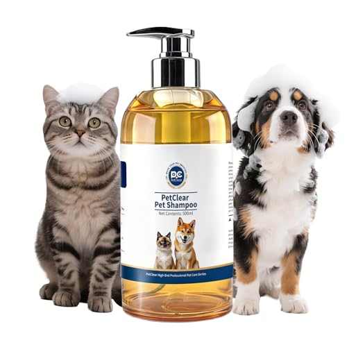 KAILE FREE STYLE Hundeshampoo rückfettendes Shampoo für alle Hunderassen für glänzendes hundeshampoo gegen juckreiz 2 Flasche (2 * 500ml) von KAILE FREE STYLE