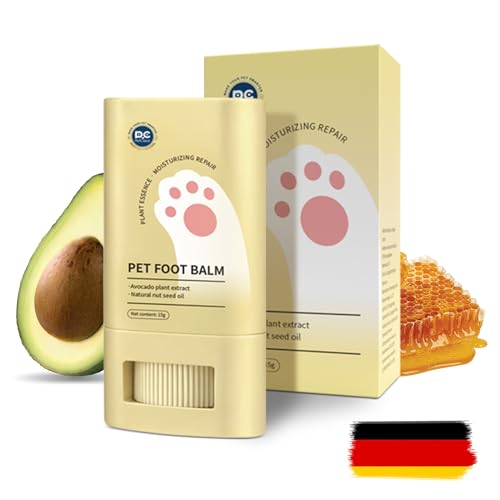 KAILE FREE STYLE Pfotenbalsam Hund und Katzen, Avocado und Bienenwachs, spendet Feuchtigkeit und repariert trockene, rissige Pfoten, Nasen und Ellenbogen, repariert schuppige Haut, zum Ablecken (15g) von KAILE FREE STYLE
