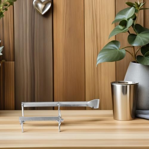 KAILIKETIY 2 Stück Teiliges Beehive Frame Holder aus Robustem Metall Multifunktionaler Beekeeping Frame Lifter mit Integriertem Scraper Bienenschonendes Imkerei Werkzeug für Honigernte und von KAILIKETIY