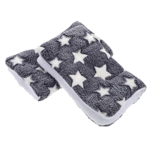 KAILIKETIY 2 Stück Teiliges Pet Schlafmatten Atmungsaktive Weiche Haustierunterlagen für Sofa Hundekäfig Autogeeignet rutschfest Leichte Tragbare Kuscheldecken für Katzen und Kleine Hunde von KAILIKETIY