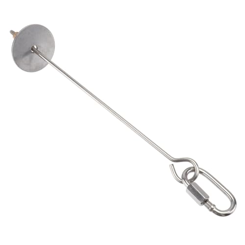 KAILIKETIY Edelstahl Obsthalter Papageienspielzeug zum Aufhängen Großer Kauspielplatz mit Lustiger Früchtegabel Fördert Beschäftigung und Bewegung für Wellensittiche Nymphensittiche und von KAILIKETIY