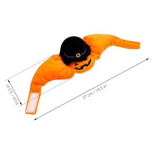 KAILIKETIY Halloween Kürbis Pet Kostümhut Vielseitig für Katzen und Hunde Leichter Tragbarer Halloween Hut in Perfektes Accessoire für Kätzchen Hunde und Haustier Fotografie von KAILIKETIY