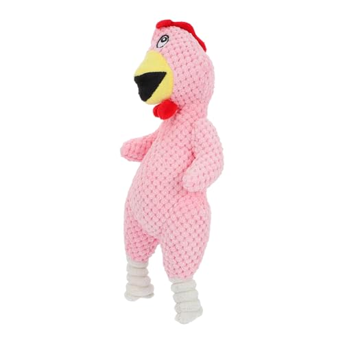 KAILIKETIY Robustes Quietschspielzeug Hund Kauspielzeug mit Sound Teething Chick für Welpen und Kleine Hunde Leicht Tragbar für Garten Camping und Interaktives Geeignet KAILIKETIY Robustes Quietschspielzeug Hund Kauspielzeug mit Sound Teething Chick für Welpen und Kleine Hunde Leicht Tragbar für Garten Camping und Interaktives Geeignet von KAILIKETIY