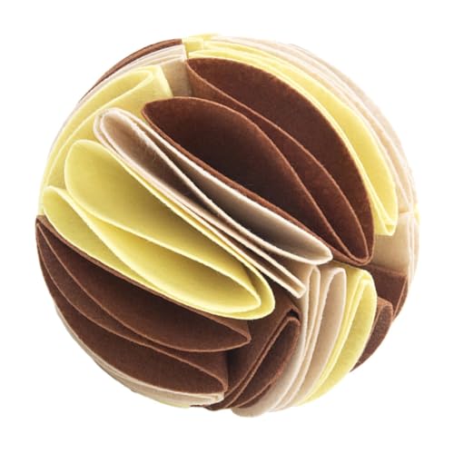 KAILIKETIY Snuffelball Hundespielzeug aus Filz Interaktives Kauspielzeug für Welpen und Große Hunde Fördert Langsames Fressen Schützt Verdauung Langlebig und Stressreduzierend Bunt KAILIKETIY Snuffelball Hundespielzeug aus Filz Interaktives Kauspielzeug für Welpen und Große Hunde Fördert Langsames Fressen Schützt Verdauung Langlebig und Stressreduzierend Bunt von KAILIKETIY