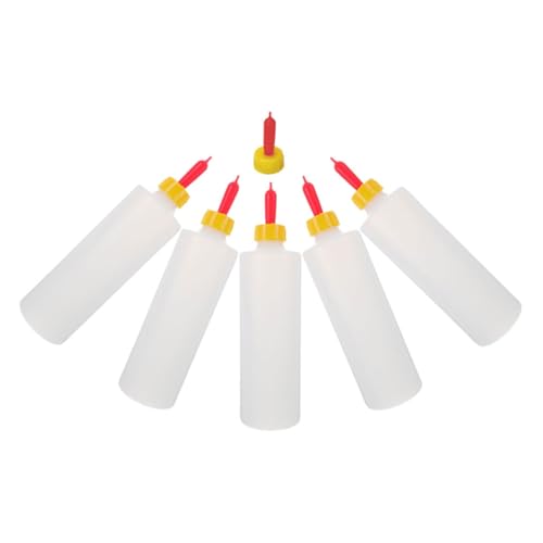 KAILIKETIY Teiliges Lämmer Lebensmittelechte Fütterungsflaschen für Ziegen und Kleintiere Robust Einfach zu Reinigen Praktisch für Landwirtschaft und Tierpflege von KAILIKETIY