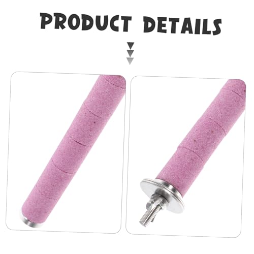 KAILIKETIY Vogelkäfig Sitzstange Parrot Claw Grinding Stick Krallenpflege Bissfestes Langlebiges Papageienspielzeug mit Schraubbefestigung für Wellensittiche und Käfigvögel von KAILIKETIY