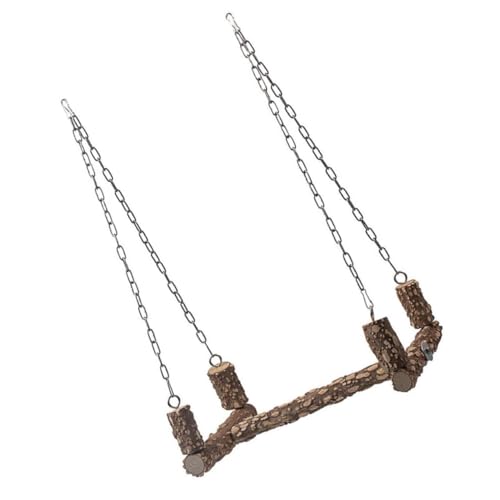 KAILIKETIY Vogelspielzeug Papagei Sitzstange aus Natürlichem Holz mit Schaukelfunktion Stabiles Kletter Trainingsspielzeug für Wellensittiche und Kleine Vögel Einfach zu Zufällige Farbe KAILIKETIY Vogelspielzeug Papagei Sitzstange aus Natürlichem Holz mit Schaukelfunktion Stabiles Kletter Trainingsspielzeug für Wellensittiche und Kleine Vögel Einfach zu Zufällige Farbe von KAILIKETIY