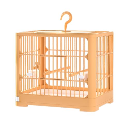 KAKASEA Eleganter Vogelkäfig mit geräumigem Platz, großer Vogelkäfig für Gesundheit, belüftetes Vogelhaus mit Stehstange KAKASEA Eleganter Vogelkäfig mit geräumigem Platz, großer Vogelkäfig für Gesundheit, belüftetes Vogelhaus mit Stehstange von KAKASEA
