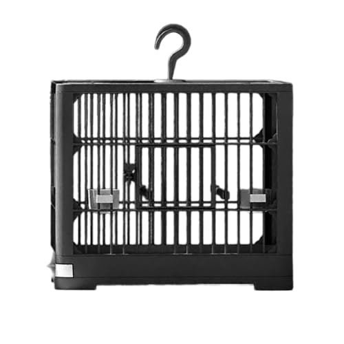 KAKASEA Eleganter Vogelkäfig mit geräumigem Platz, großer Vogelkäfig für Gesundheit, belüftetes Vogelhaus mit Stehstange KAKASEA Eleganter Vogelkäfig mit geräumigem Platz, großer Vogelkäfig für Gesundheit, belüftetes Vogelhaus mit Stehstange von KAKASEA