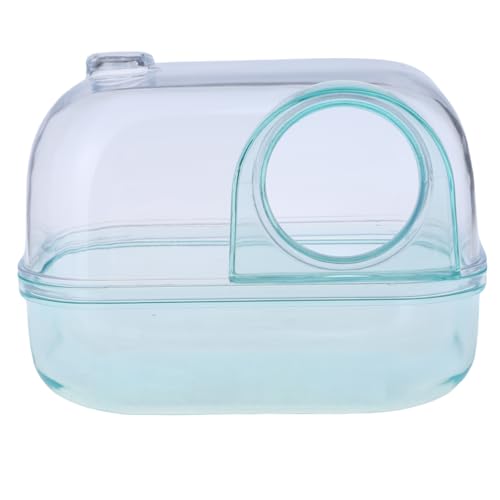 KAKASEA Hamster Haustier Sandbad Graben Badeschüssel Hamster Zubehör Sand Bad Dusche Bad Trockenbad Zubehör von KAKASEA