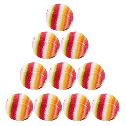 KAKASEA Kätzchen-Plüsch-Regenbogen-Muster mit Stein im Inneren, interaktiv, für Spielzeug zum Kauen zum Spielen, handgefertigtes Plu KAKASEA Kätzchen-Plüsch-Regenbogen-Muster mit Stein im Inneren, interaktiv, für Spielzeug zum Kauen zum Spielen, handgefertigtes Plu von KAKASEA