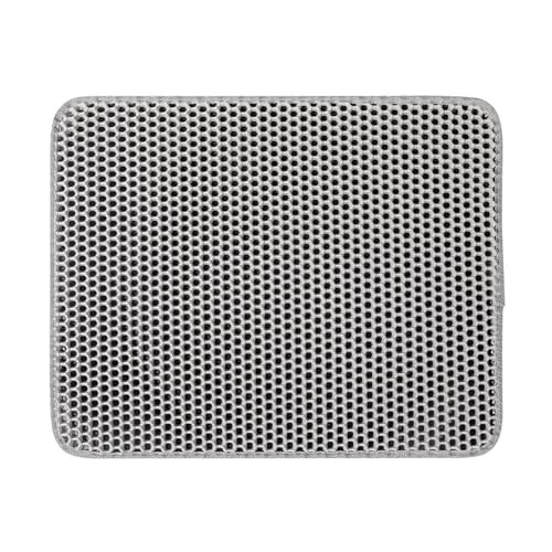 KAKASEA Katzenklo Matte Streukontrolle für einfaches Sieben Indoor Pet Supplies Streukontrolle Doppellagige Matte KAKASEA Katzenklo Matte Streukontrolle für einfaches Sieben Indoor Pet Supplies Streukontrolle Doppellagige Matte von KAKASEA