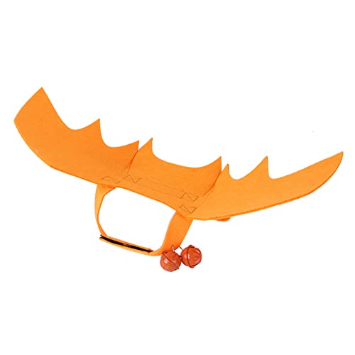 KAKASEA Kleidung Halloween Flügel Kostüm Halloween Kragen Kostüm Kleidung für Kätzchen Flügel Halloween von KAKASEA