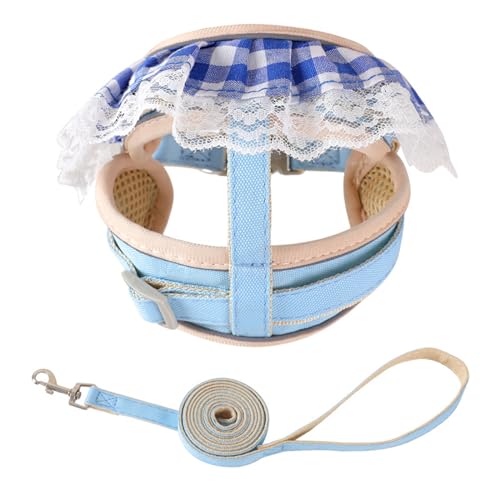 KAKASEA Spitzenleine und Geschirr für Katzen/Welpen, Outdoor-Spaziergänge, Kätzchen, Spaziergänge für den Außenbereich KAKASEA Spitzenleine und Geschirr für Katzen/Welpen, Outdoor-Spaziergänge, Kätzchen, Spaziergänge für den Außenbereich von KAKASEA