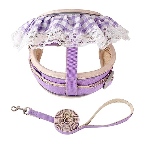 KAKASEA Spitzenleine und Geschirr für Katzen/Welpen, Outdoor-Spaziergänge, Kätzchen, Spaziergänge für den Außenbereich KAKASEA Spitzenleine und Geschirr für Katzen/Welpen, Outdoor-Spaziergänge, Kätzchen, Spaziergänge für den Außenbereich von KAKASEA