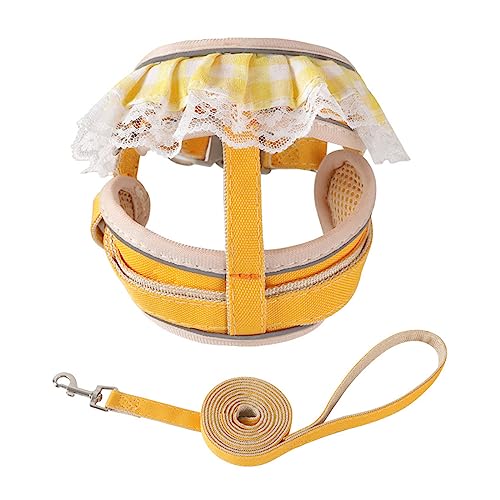 KAKASEA Spitzenleine und Geschirr für Katzen/Welpen, Outdoor-Spaziergänge, Kätzchen, Spaziergänge für den Außenbereich KAKASEA Spitzenleine und Geschirr für Katzen/Welpen, Outdoor-Spaziergänge, Kätzchen, Spaziergänge für den Außenbereich von KAKASEA