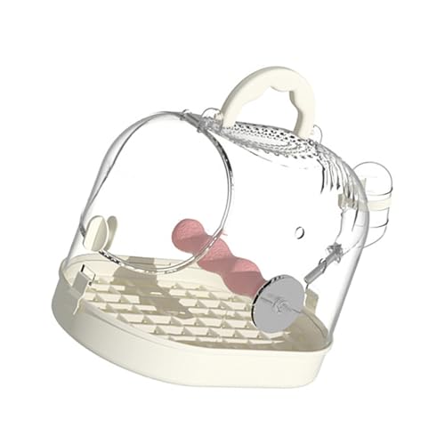 Transparenter Vogelkäfig für kleine Vögel, Papageien, drinnen und draußen, einfache Beobachtung, Transportkäfig Transparenter Vogelkäfig für kleine Vögel, Papageien, drinnen und draußen, einfache Beobachtung, Transportkäfig von KAKASEA