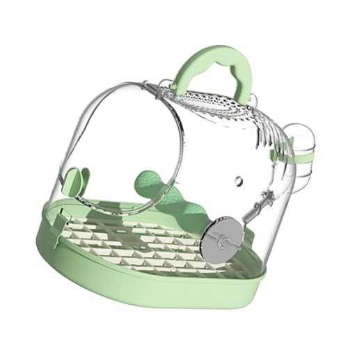 Transparenter Vogelkäfig für kleine Vögel, Papageien, drinnen und draußen, einfache Beobachtung, Transportkäfig Transparenter Vogelkäfig für kleine Vögel, Papageien, drinnen und draußen, einfache Beobachtung, Transportkäfig von KAKASEA