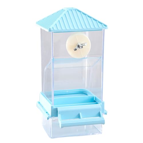Transparenter automatischer Vogelfutterspender für Papageien, Futterspender für kleine Vögel, mit großem Stauraum und einfacher Wartungsgestaltung Transparenter automatischer Vogelfutterspender für Papageien, Futterspender für kleine Vögel, mit großem Stauraum und einfacher Wartungsgestaltung von KAKASEA