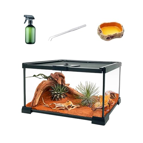 KAKOOTI Reptile Terrarium,30X20X20 von KAKOOTI