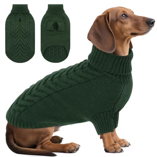 Hundepullover für kleine Hunde, klassischer Rollkragenpullover, Weihnachtspullover, dicker, warmer Pullover, für Rüden, Welpen, Haustiere, Stretch-Strickwaren, Herbst-Winterkleidung mit Loch für die Hundepullover für kleine Hunde, klassischer Rollkragenpullover, Weihnachtspullover, dicker, warmer Pullover, für Rüden, Welpen, Haustiere, Stretch-Strickwaren, Herbst-Winterkleidung mit Loch für die von KAMA BRIDAL