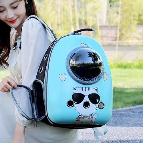 KANBUN Katzentragerrucksack, Haustiertragerucksack und Weltraumkapsel Vorderrucksack für kleine, mittelgroße Katzen Welpen Hundetragerrucksack, Haustiertragetasche für Reisen, Camping, Wandern (Farbe: KANBUN Katzentragerrucksack, Haustiertragerucksack und Weltraumkapsel Vorderrucksack für kleine, mittelgroße Katzen Welpen Hundetragerrucksack, Haustiertragetasche für Reisen, Camping, Wandern (Farbe: von KANBUN