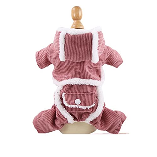 KANBUN Manteljacke Winterhund Französisch Bulldogge warme Haustierkleidung Welpe Chihuahua Kleidung für kleine Meduim große Hunde Weste reversibel (EIN XL -Code) von KANBUN